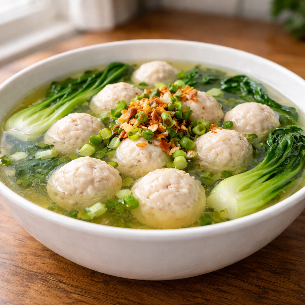 Sop Bakso Ayam