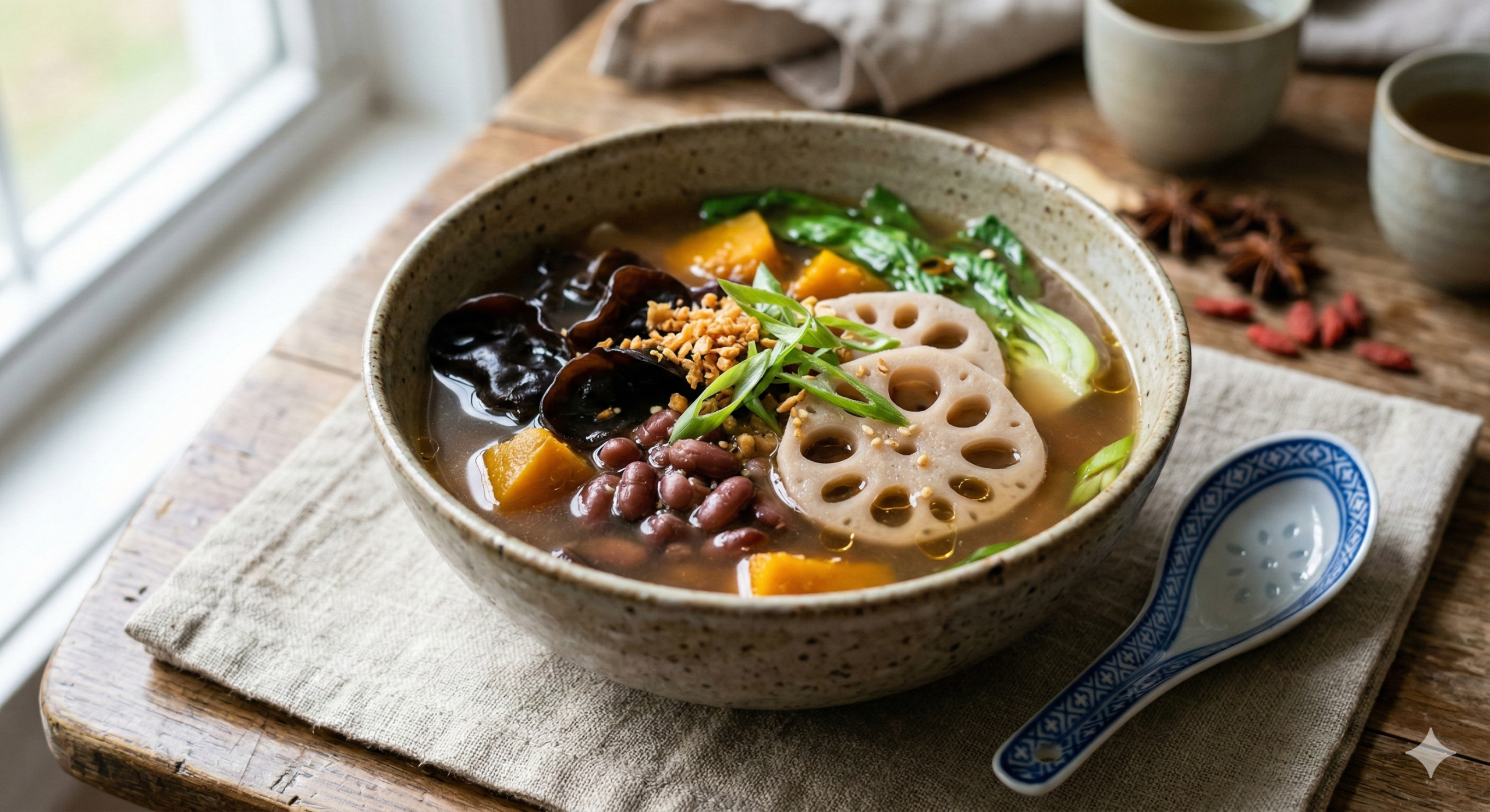 Sop Sayur Akar Lotus