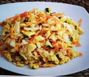 Scrambled Egg with Vegetables