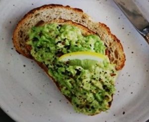 Bread with Avocado