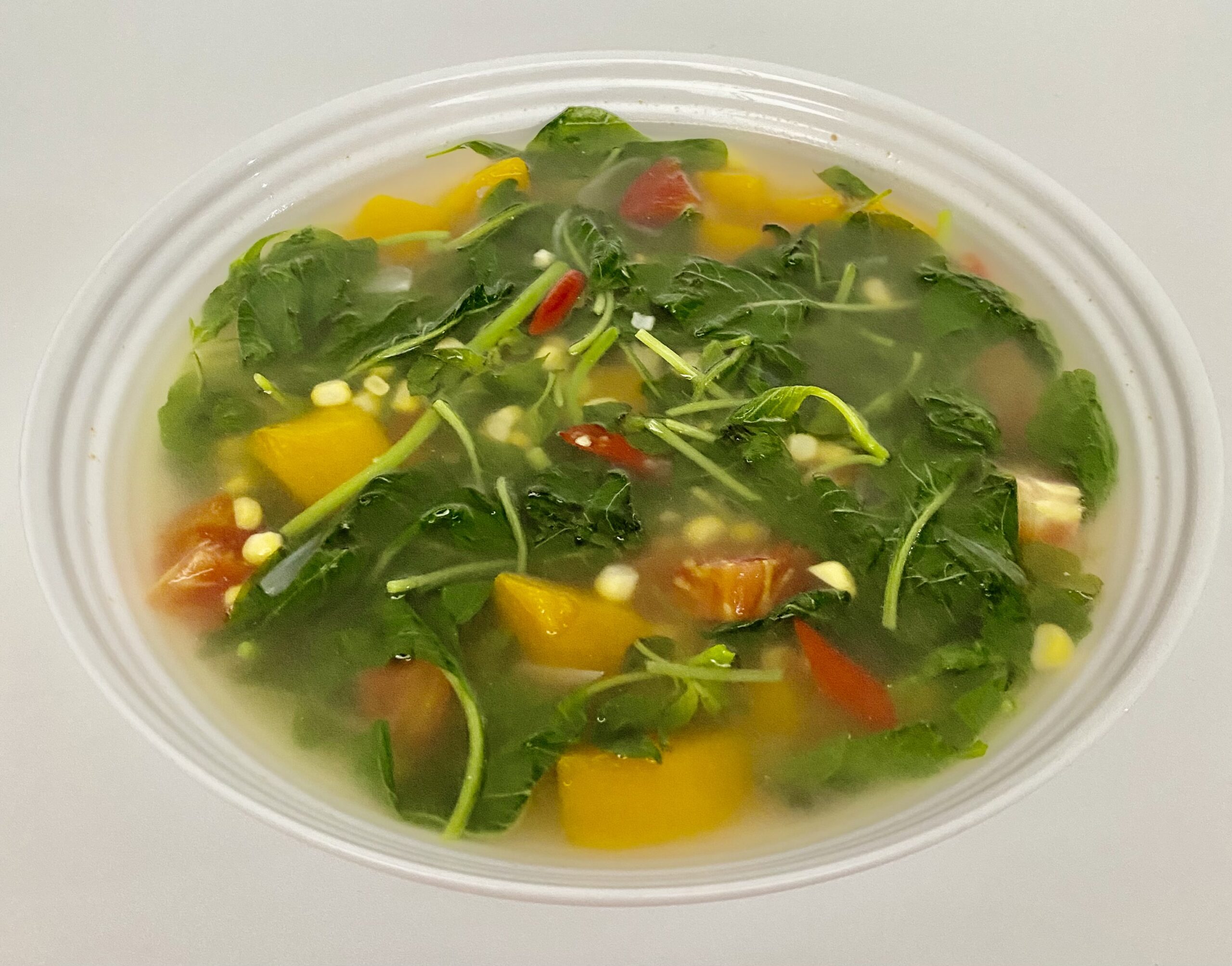 Clear Spinach Soup