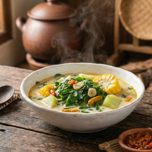 Sayur Bobor Daun Kelor