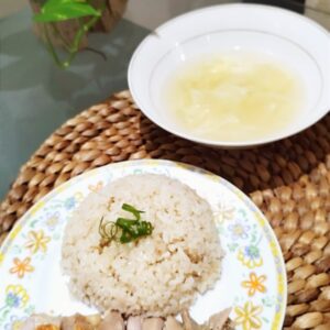 Nasi Hainan rice cooker