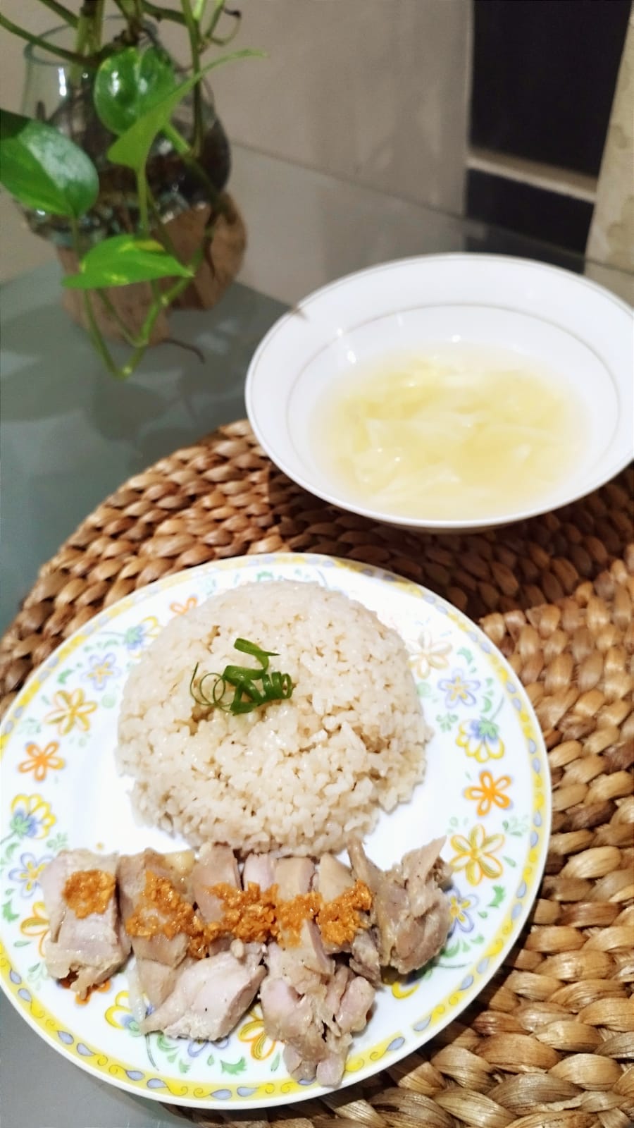 Nasi Hainan rice cooker