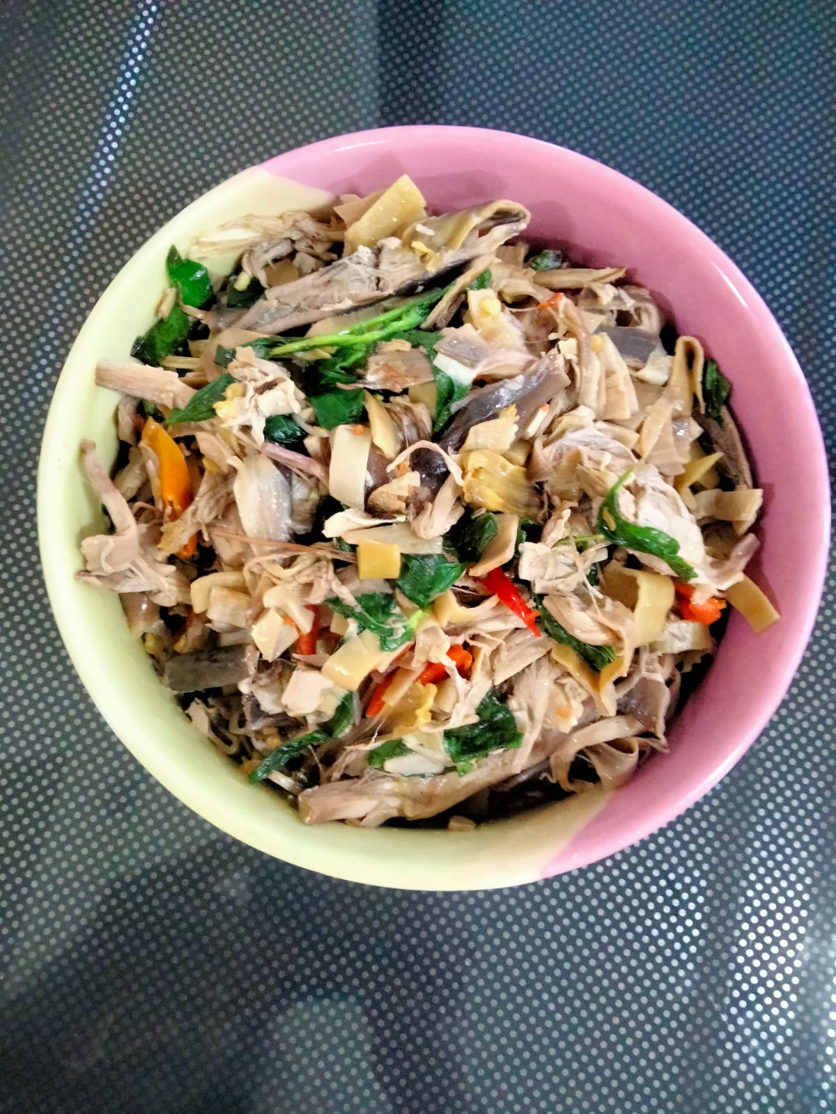 Tumis Jantung Pisang