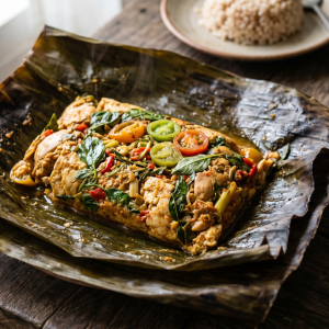 Pepes Ayam Tahu