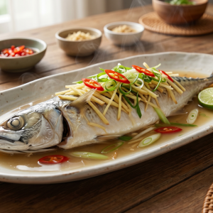 Ikan Kukus Jahe