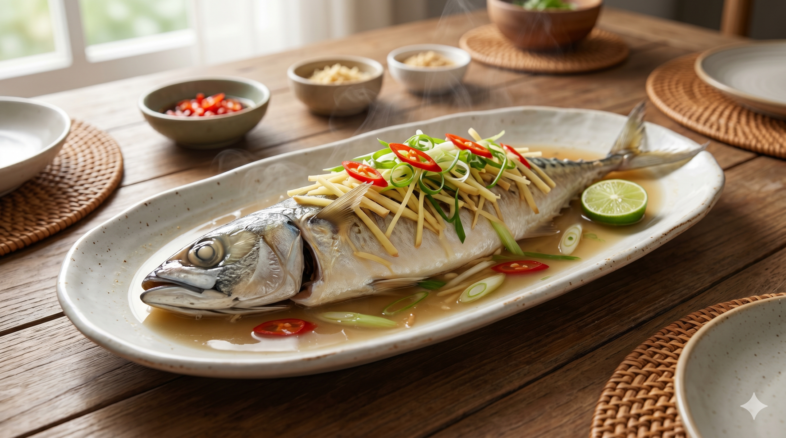 Ikan Kukus Jahe