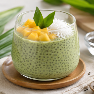 Puding Chia Pandan