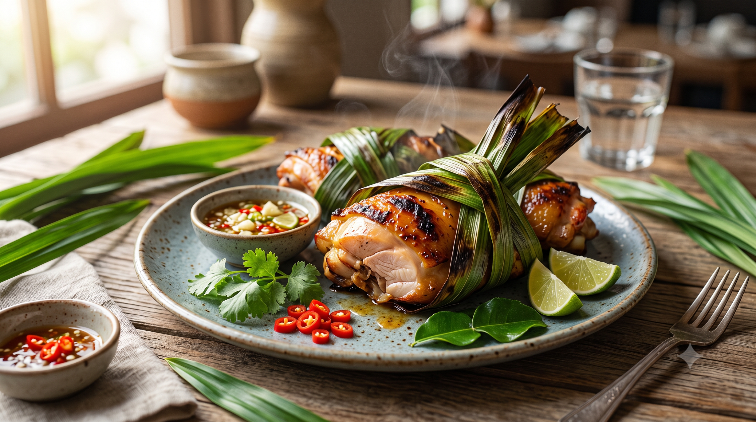 Ayam Panggang Daun Pandan